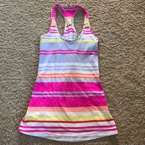 fun colored lululemon top