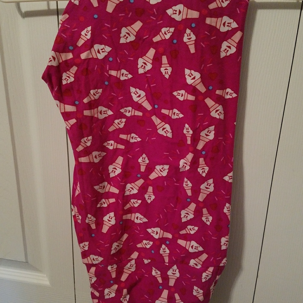 Unicorn! LulaRoe TC Ice Cream Cone leggings