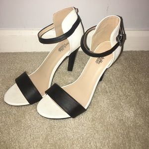 Black and White Heels