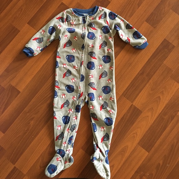 Carter's Pajamas Toddler Boys Carters Fleece Footed Pajamas Poshmark