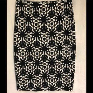 Joe Fresh Tesserae Pencil Skirt