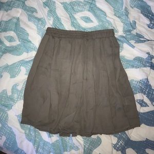 Brandy Melville Grey Skater Skirt