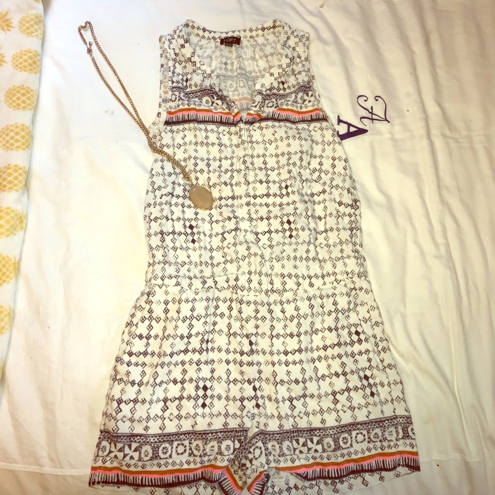 Ann Taylor LOFT romper