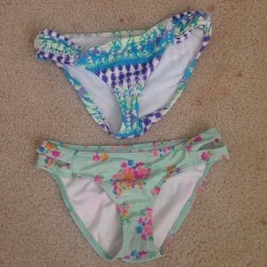 2 swim bottoms