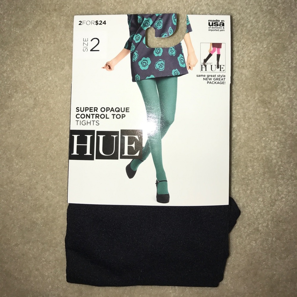 Super Opaque Control Top Tights