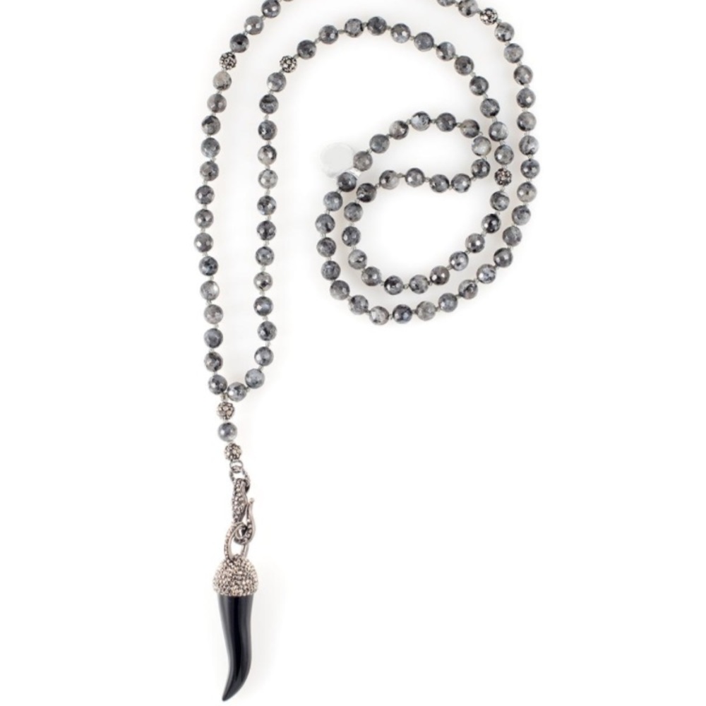 Black Horn Necklace