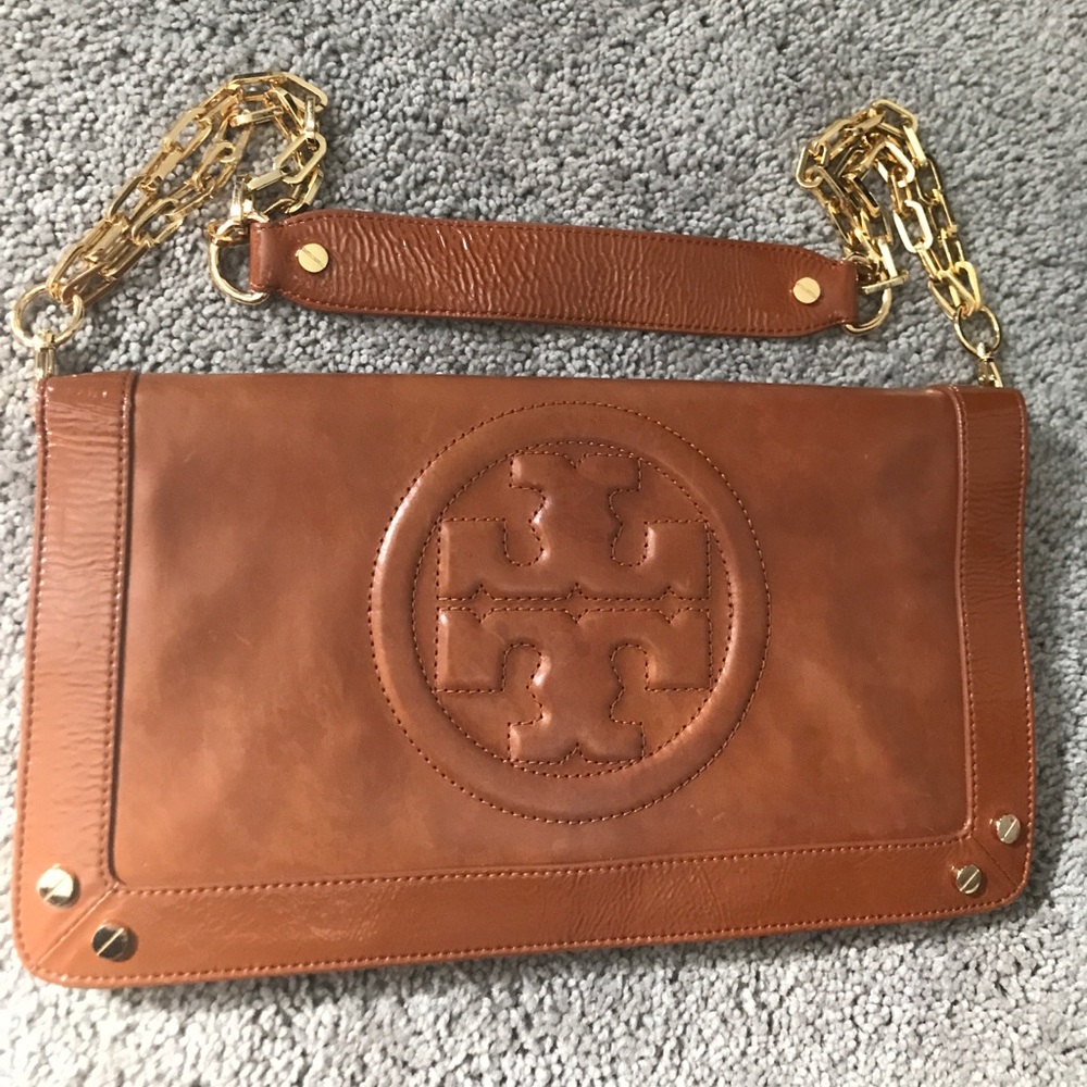 TORY BURCH REVA BOMBE FLAP Chain Shoulder Bag