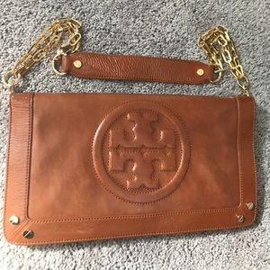TORY BURCH REVA BOMBE FLAP Chain Shoulder Bag