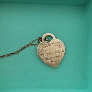 Tiffany & Co. necklace and charm.
