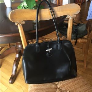 Longchamp leather handbag