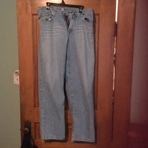 Lucky brand dungarees style jeans 34x34