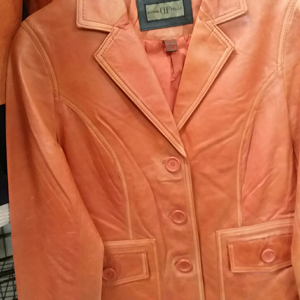 DONNA PELLE Genuine Women  Leather JACKET