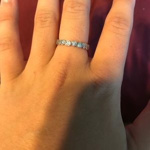 Pandora diamond hearts ring