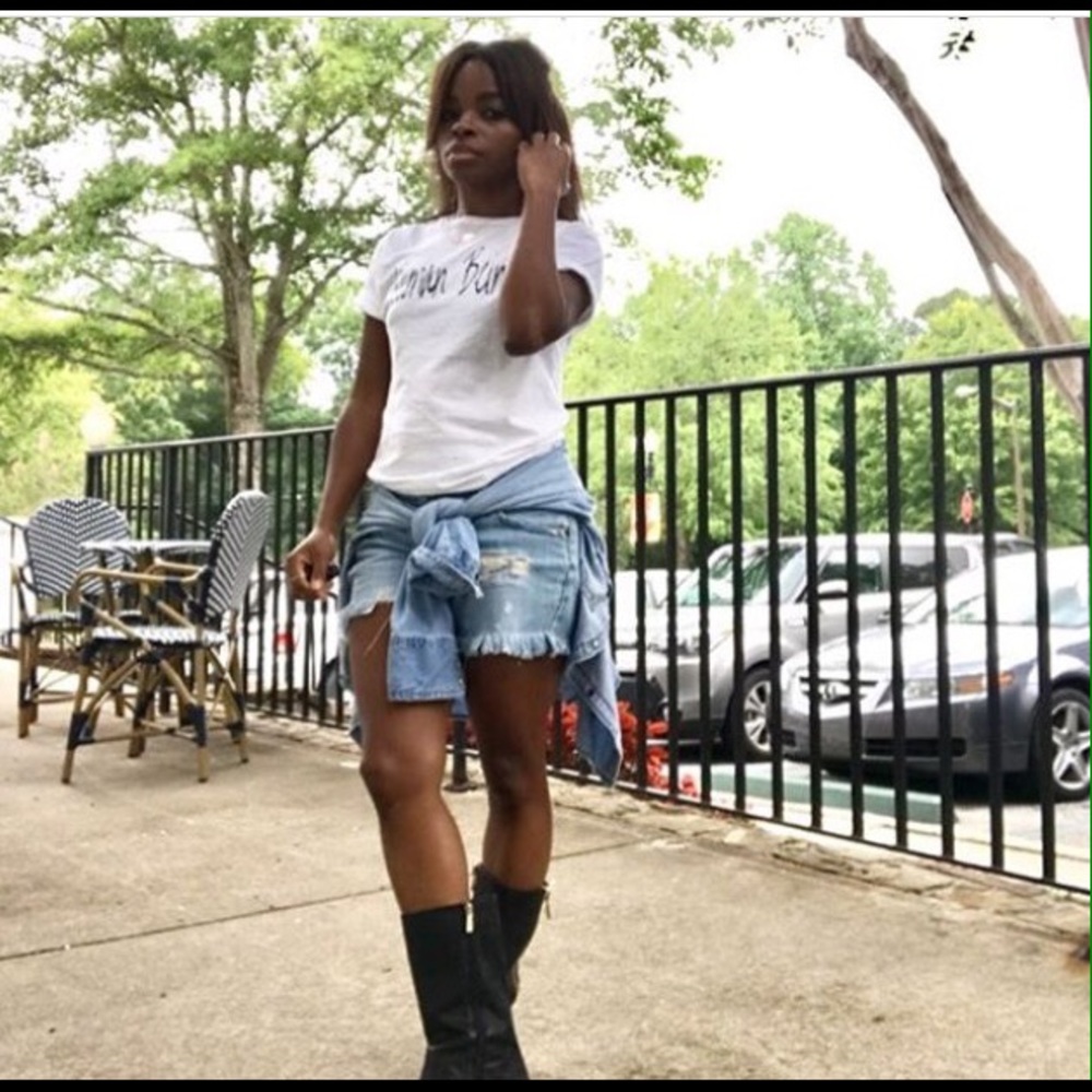Levi cutoff shorts