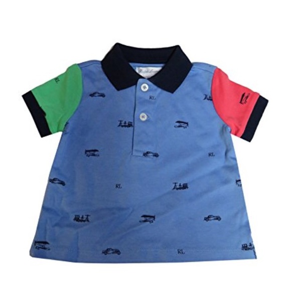 NWT Ralph Lauren Infant Boys 2 Piece Outfit - Picture 2 of 3