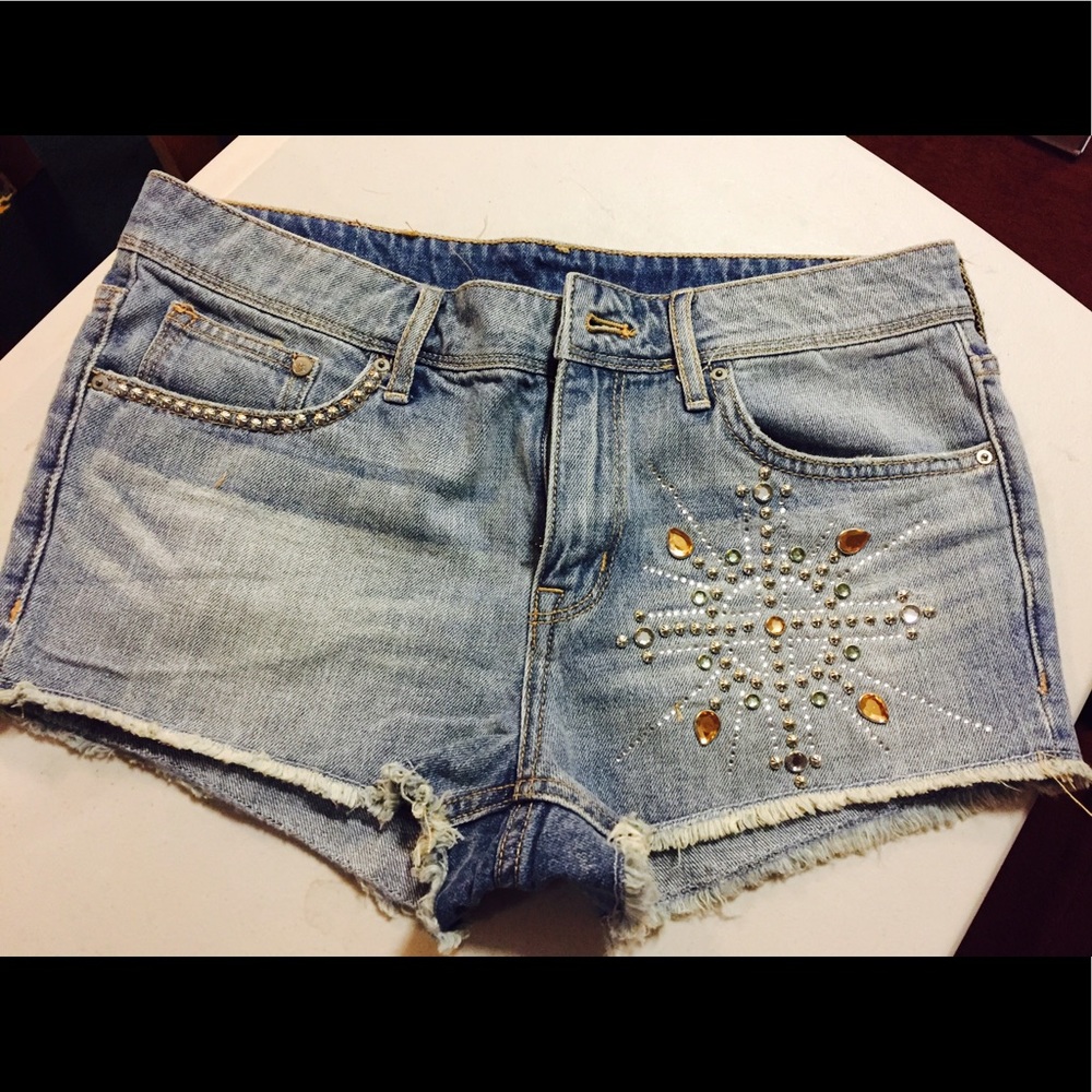 Jean denim shorts