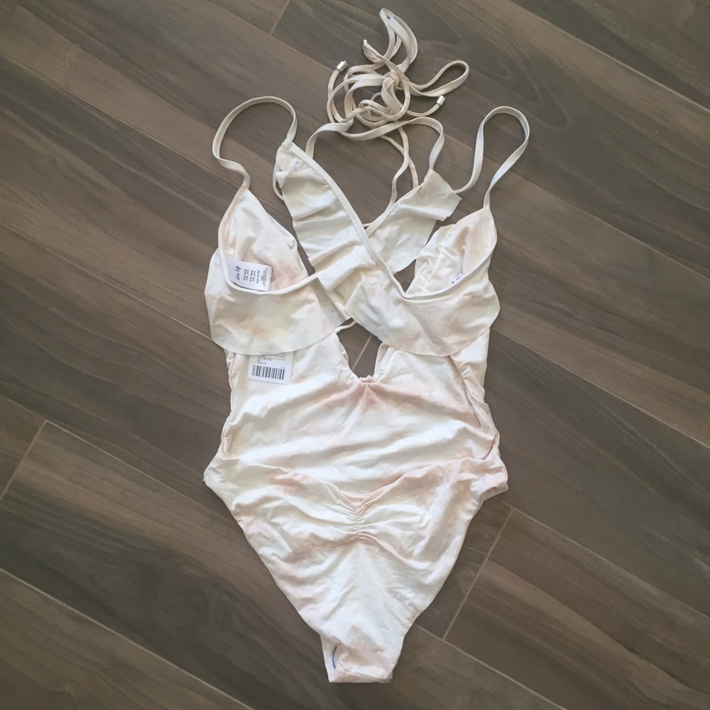 Blue Life Ruffle Romance One-Piece Swimsuit - Picture 3 of 7