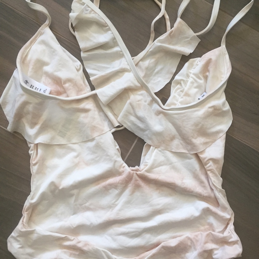Blue Life Ruffle Romance One-Piece Swimsuit - Picture 4 of 7