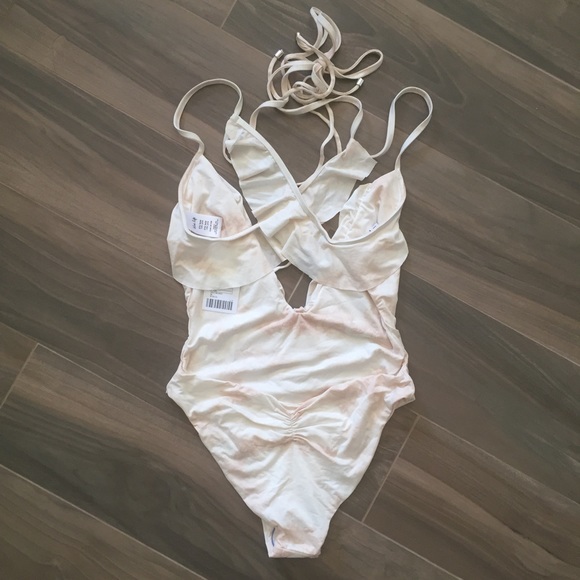 Blue Life Ruffle Romance One-Piece Swimsuit - Picture 3 of 7