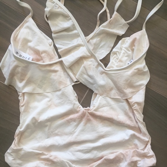 Blue Life Ruffle Romance One-Piece Swimsuit - Picture 4 of 7