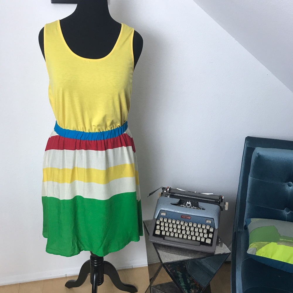 NWOT Xhilaration striped dress