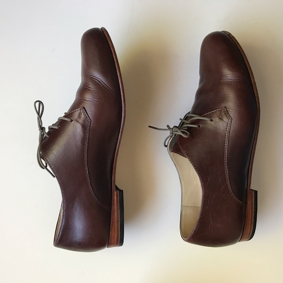 Nisolo Handmade Oliver Oxford in Brandy size 9 - Picture 2 of 4