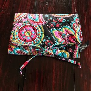 Vera Bradley Parisian paisley jewelry bag f travel