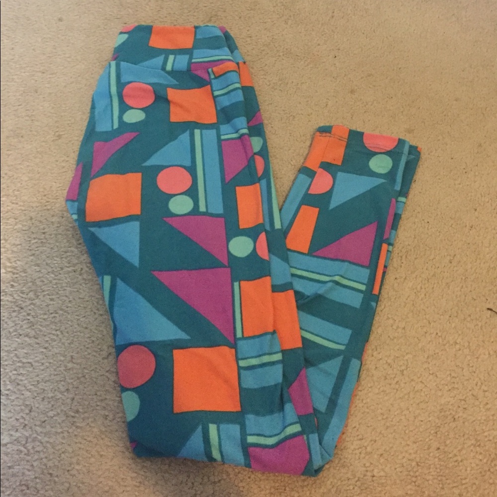 Lularoe os geometric print leggings