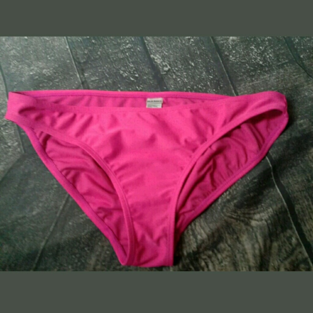 old navy bikini bottom size large nwot
