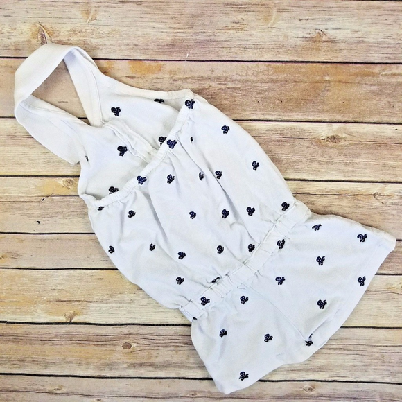 Ralph Lauren Romper 4T Embroidered Skulls Collared - Picture 6 of 7