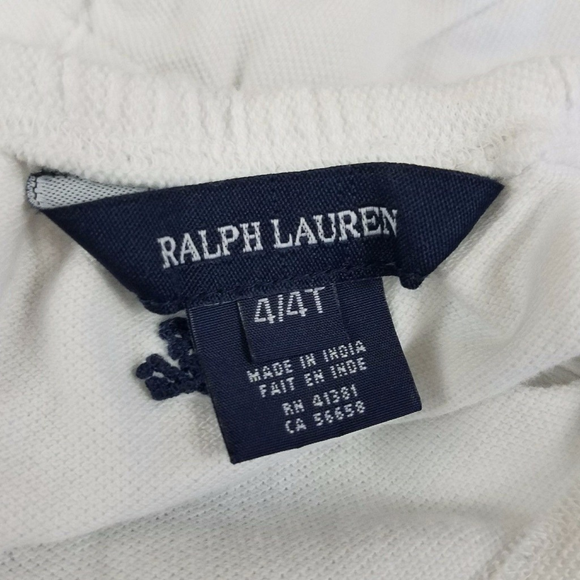 Ralph Lauren Romper 4T Embroidered Skulls Collared - Picture 7 of 7