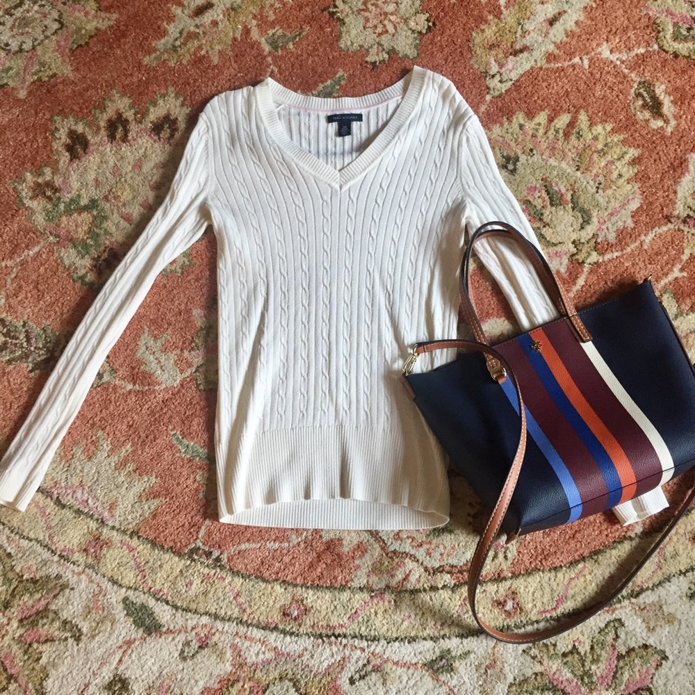 Tommy Hilfiger V neck sweater