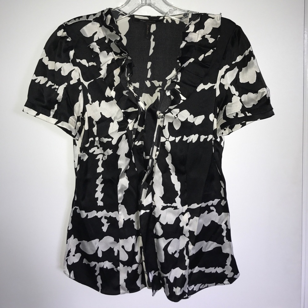 BCBGMaxazria Silk Top