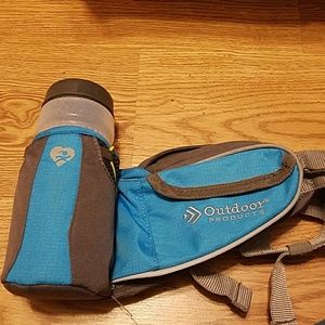 Running pack and bottle