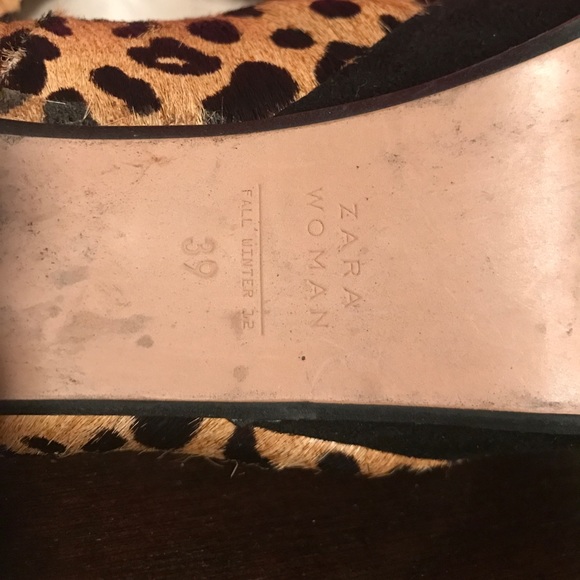 Zara Woman 4.5 inch leopard stilettos 👠. SEXY! - Picture 6 of 6
