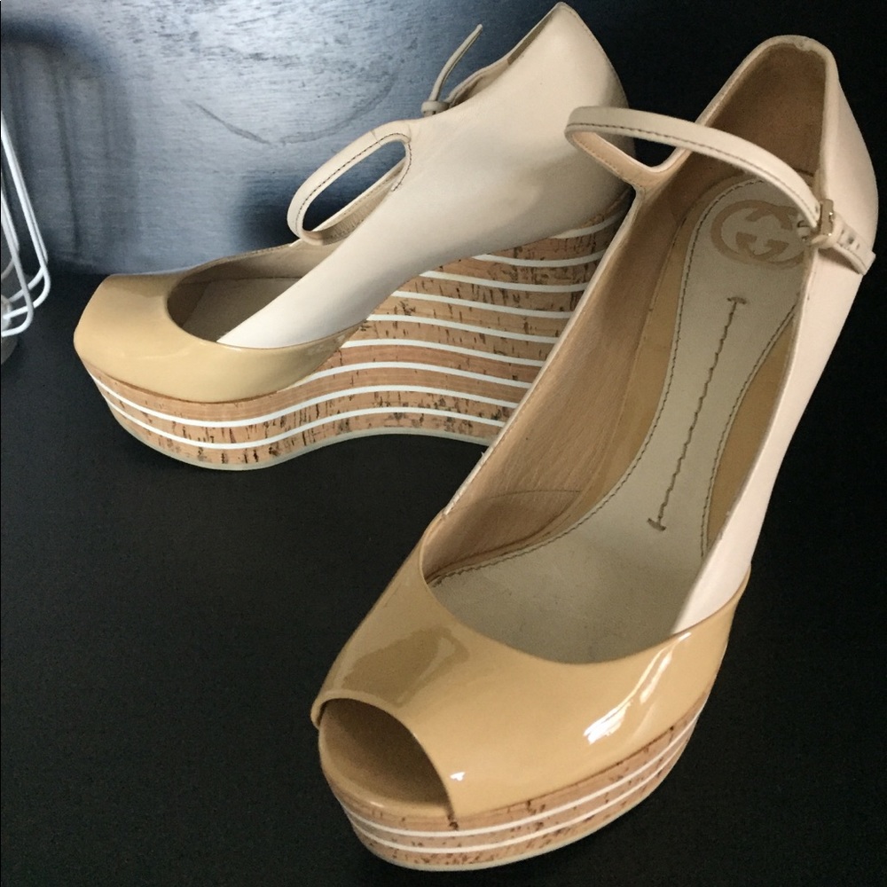 Gucci espadrilles. Hardly ever worn. Size 37.