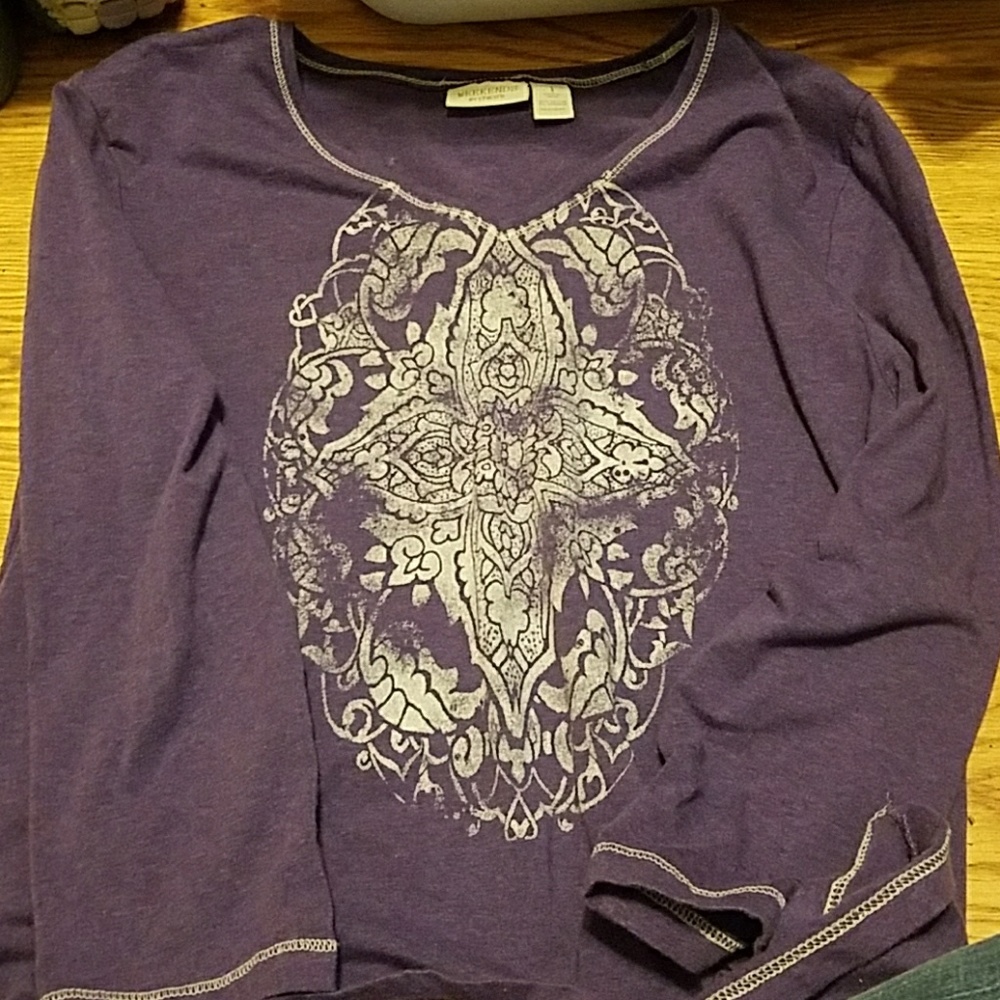 3/4 length tshirt