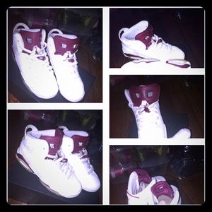 Jordan Retro 6 MAROONS