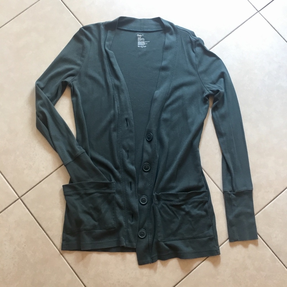 GAP Long sleeve cardigan with pockets