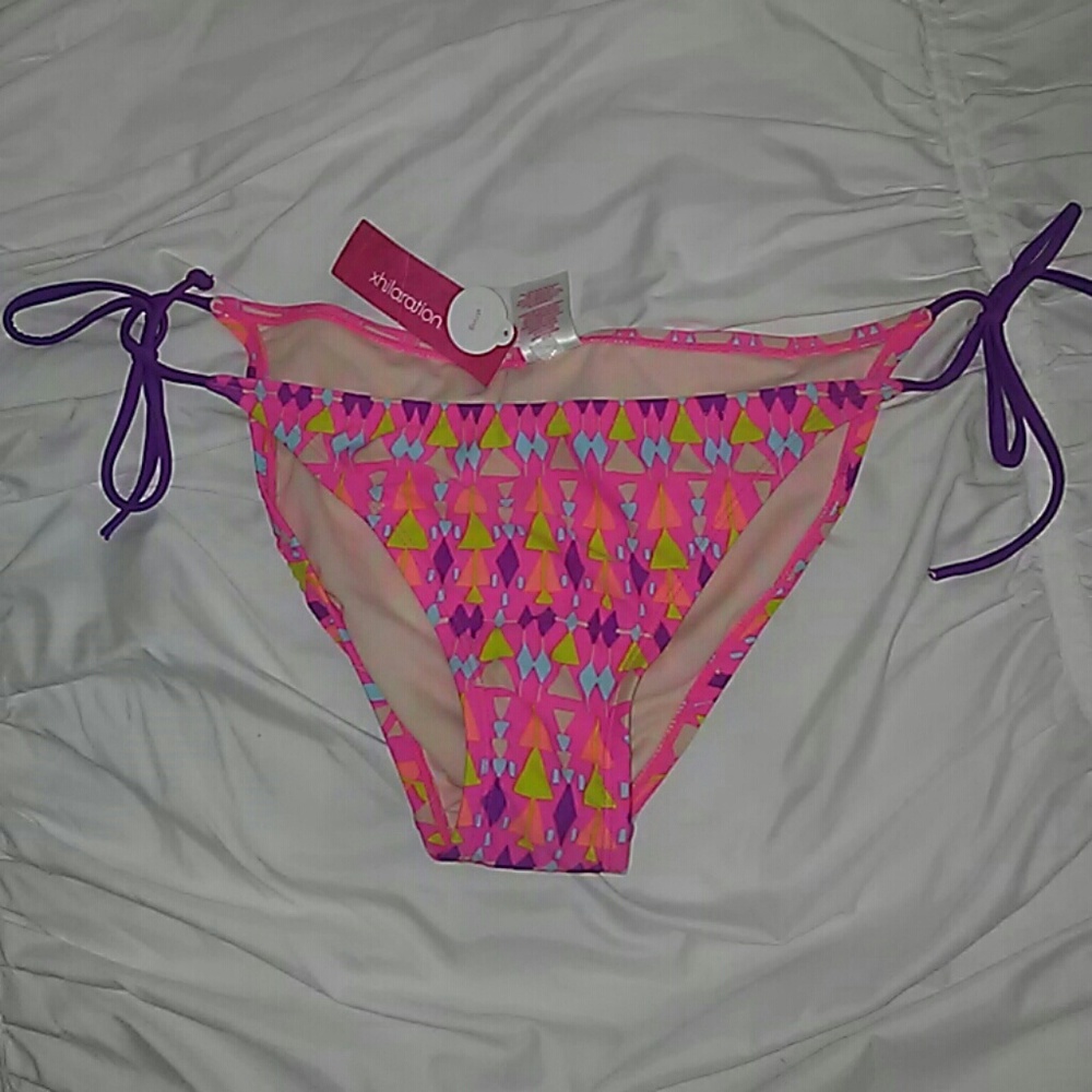Pink swim bottoms