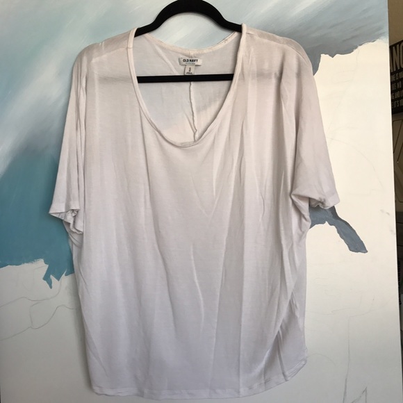 Loose white t - Picture 1 of 2