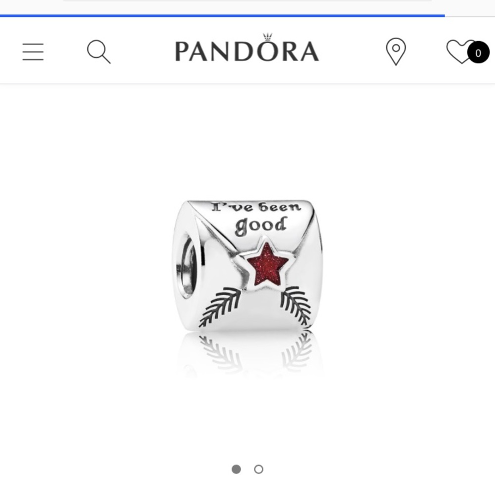 🎉PRICE DROP🎉PANDORA 791390EN58. Letter to Santa