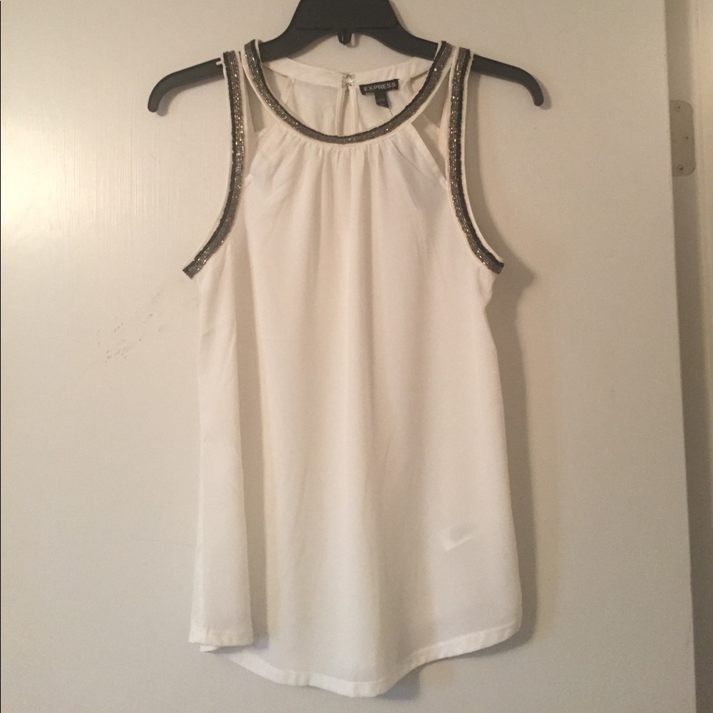 NWT❤️❤️ express beaded tank top