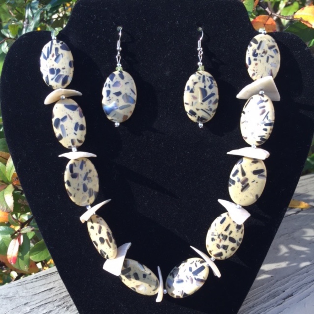 NWOT Necklace/earring set