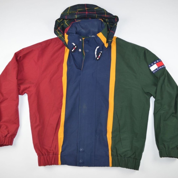 Tommy Hilfiger Other - Vintage 90s Tommy Hilfiger Color Block Jacket