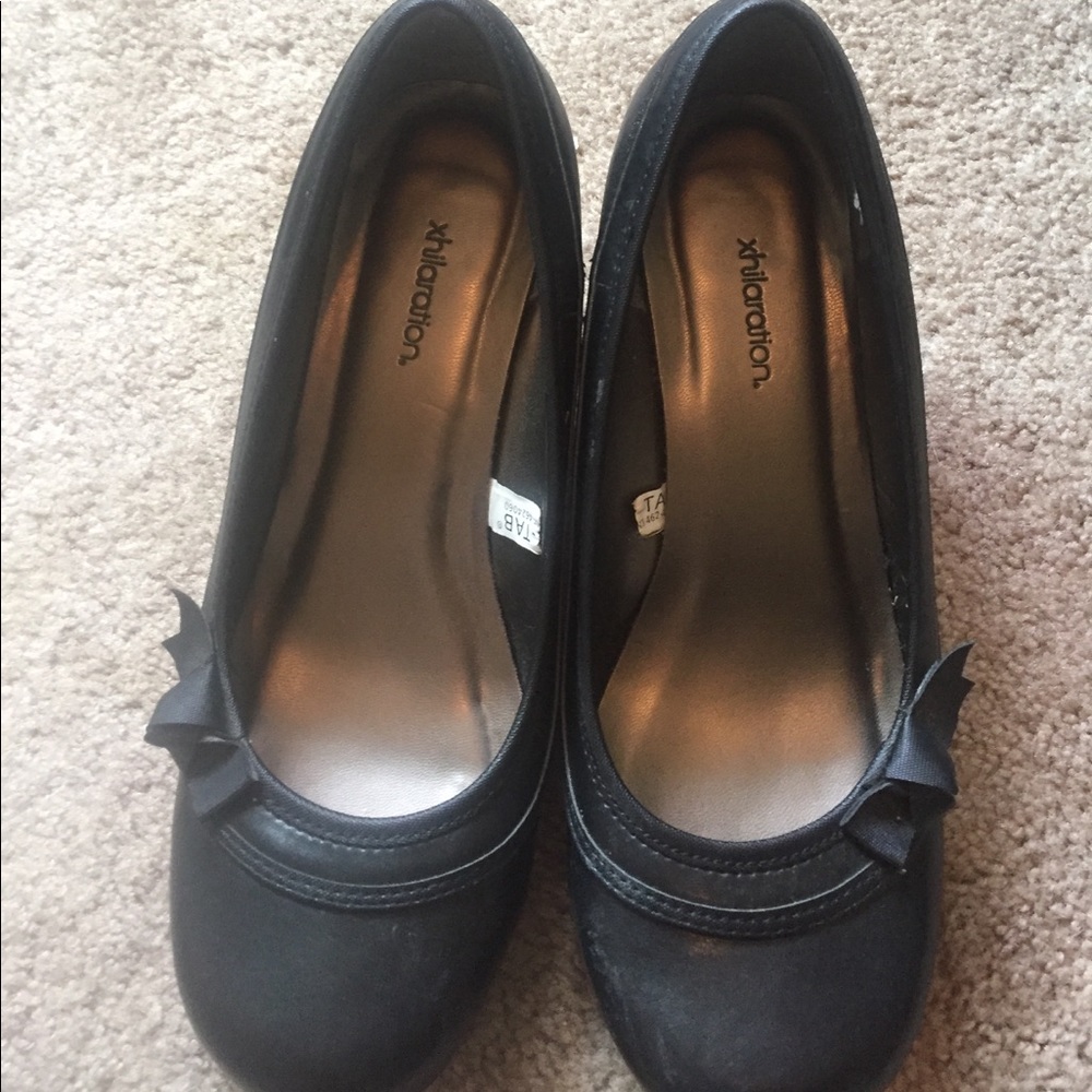 Black dress heels