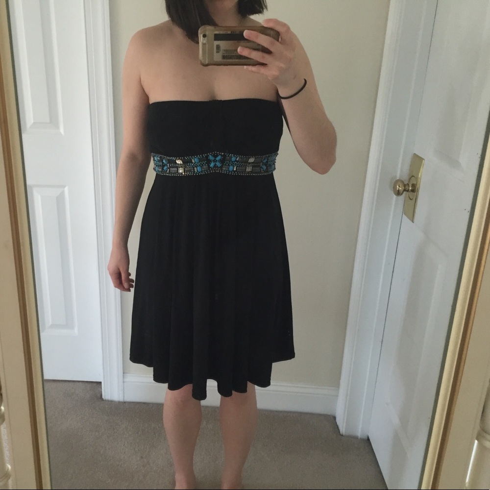 White House Black Market Embellished Dress