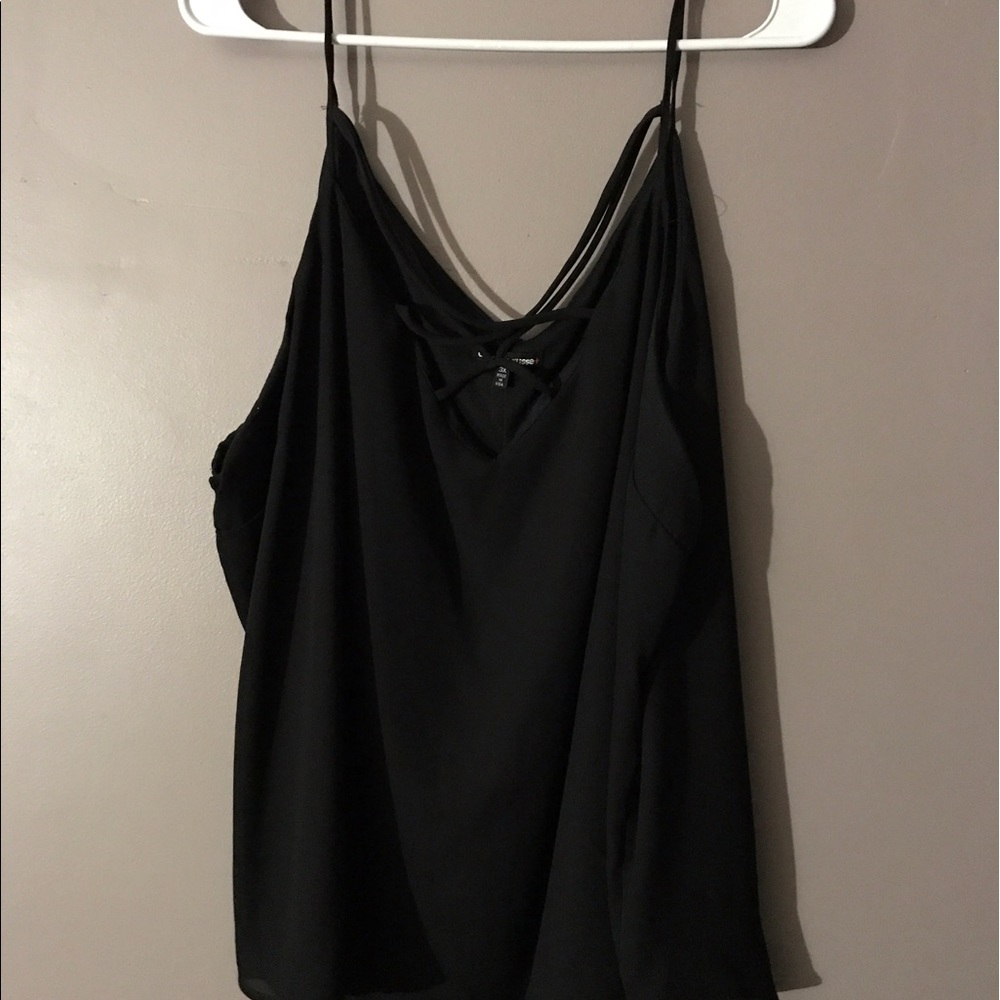 Caged tank top