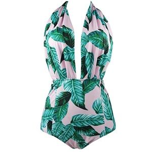 Coco Pink Garden Swimsuit 👙