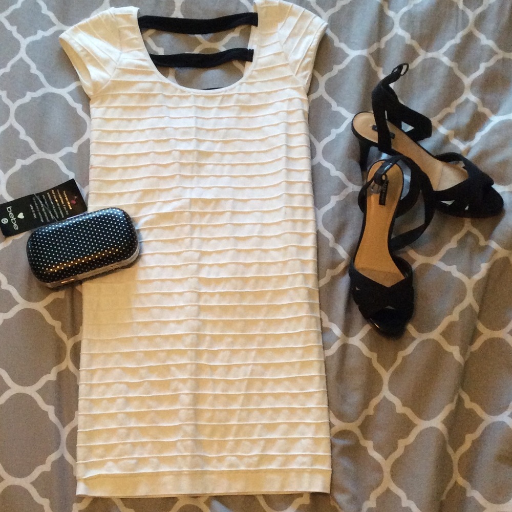 Bebe White dress